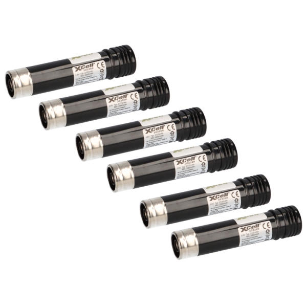 6x XCell Werkzeugakku für Black&Decker